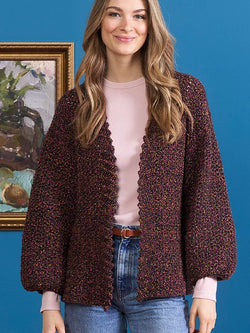 Nightscape Cardigan by Yarnspirations Design Studio