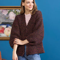 Nightscape Cardigan by Yarnspirations Design Studio