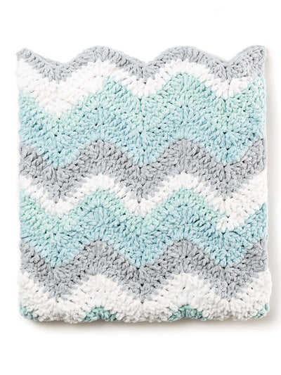 Crochet Chevron Baby Blanket