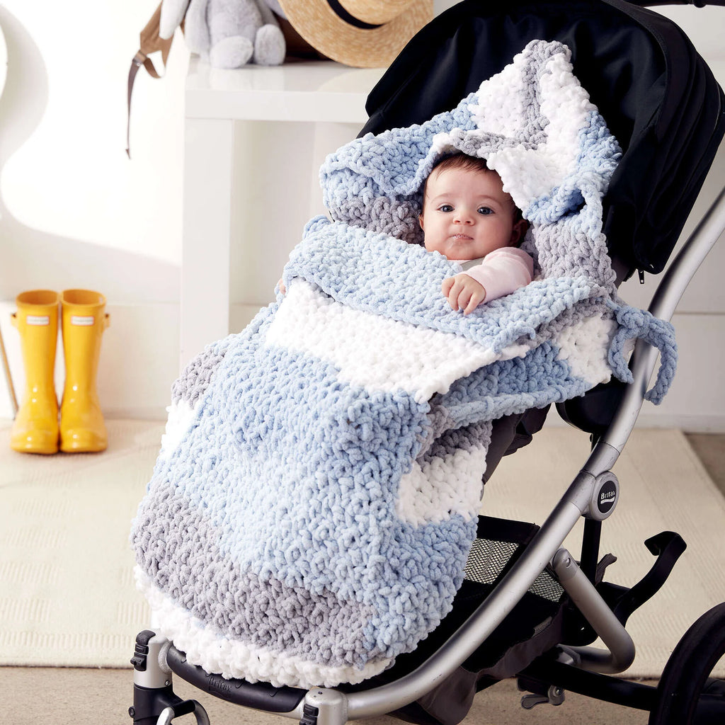 Crochet Stroller Blanket