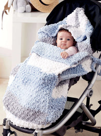 Crochet Stroller Blanket