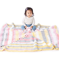Radiating Crochet Baby Blanket Pattern
