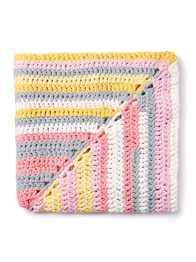 Radiating Crochet Baby Blanket Pattern