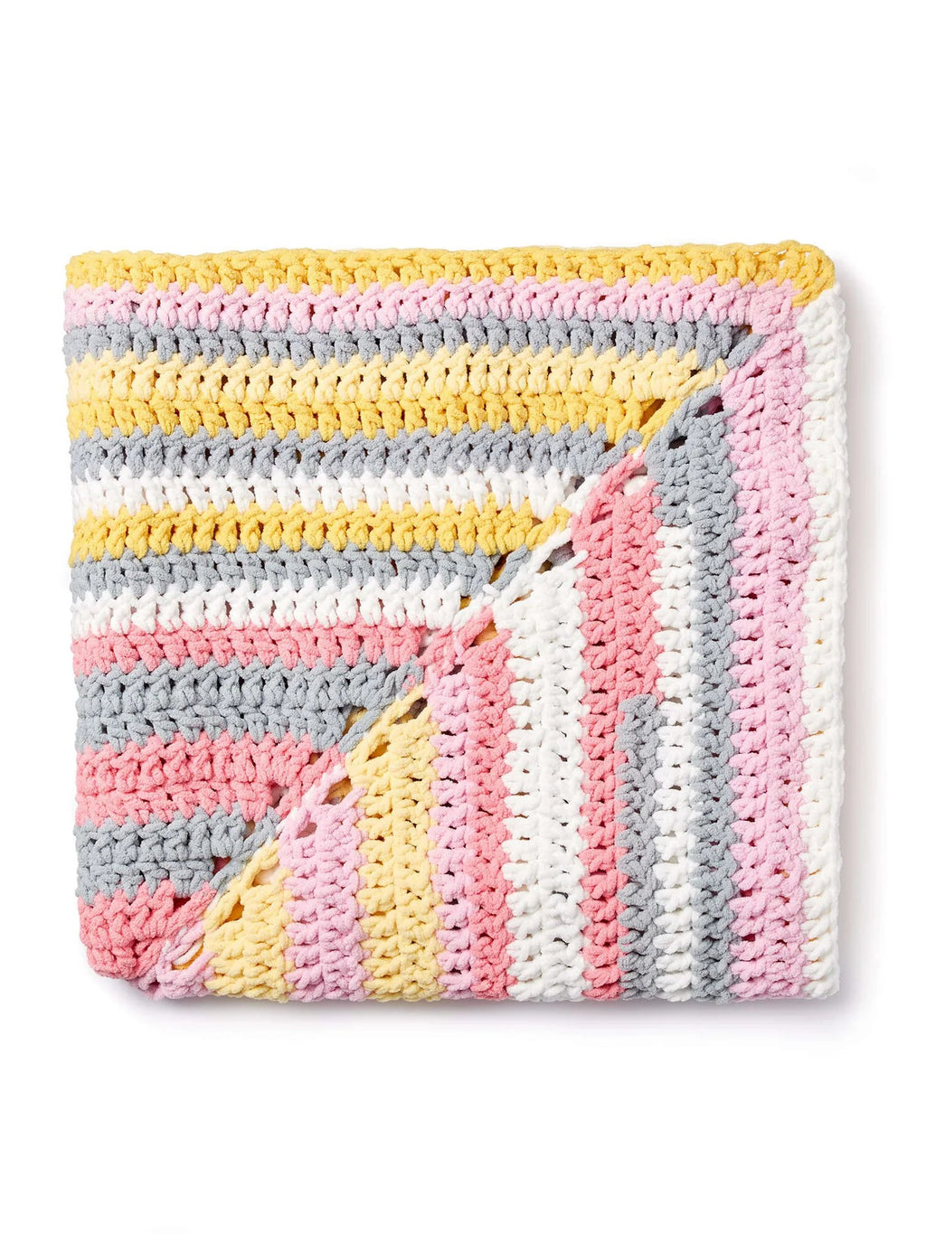 Radiating Crochet Baby Blanket Pattern
