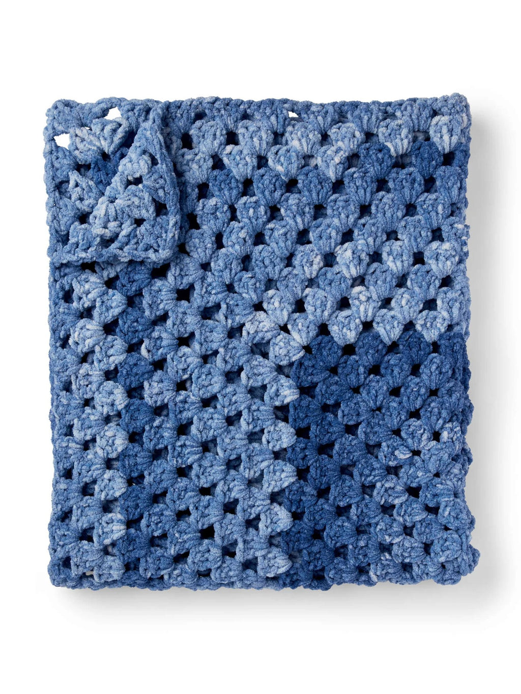 Granny Rectangle Crochet Baby Blanket