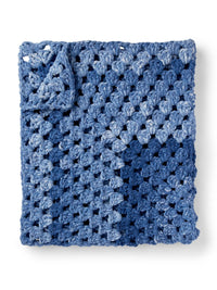 Granny Rectangle Crochet Baby Blanket