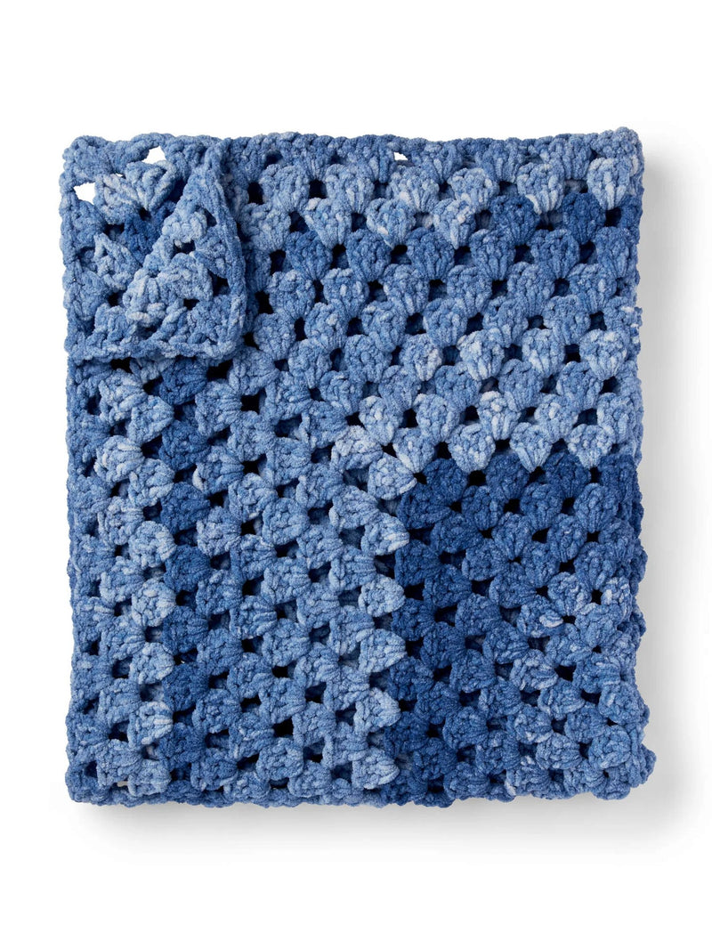 Granny Rectangle Crochet Baby Blanket