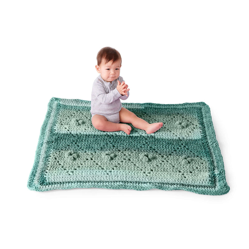 Diamond Filet Crochet Blanket