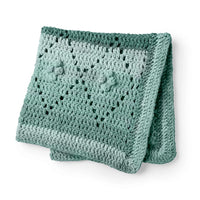 Diamond Filet Crochet Blanket