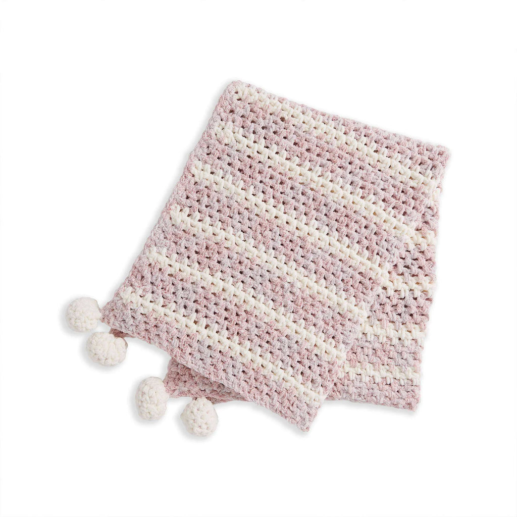 Crochet Baby Stripe Blanket