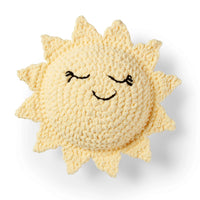 Sunshine Crochet Pillow