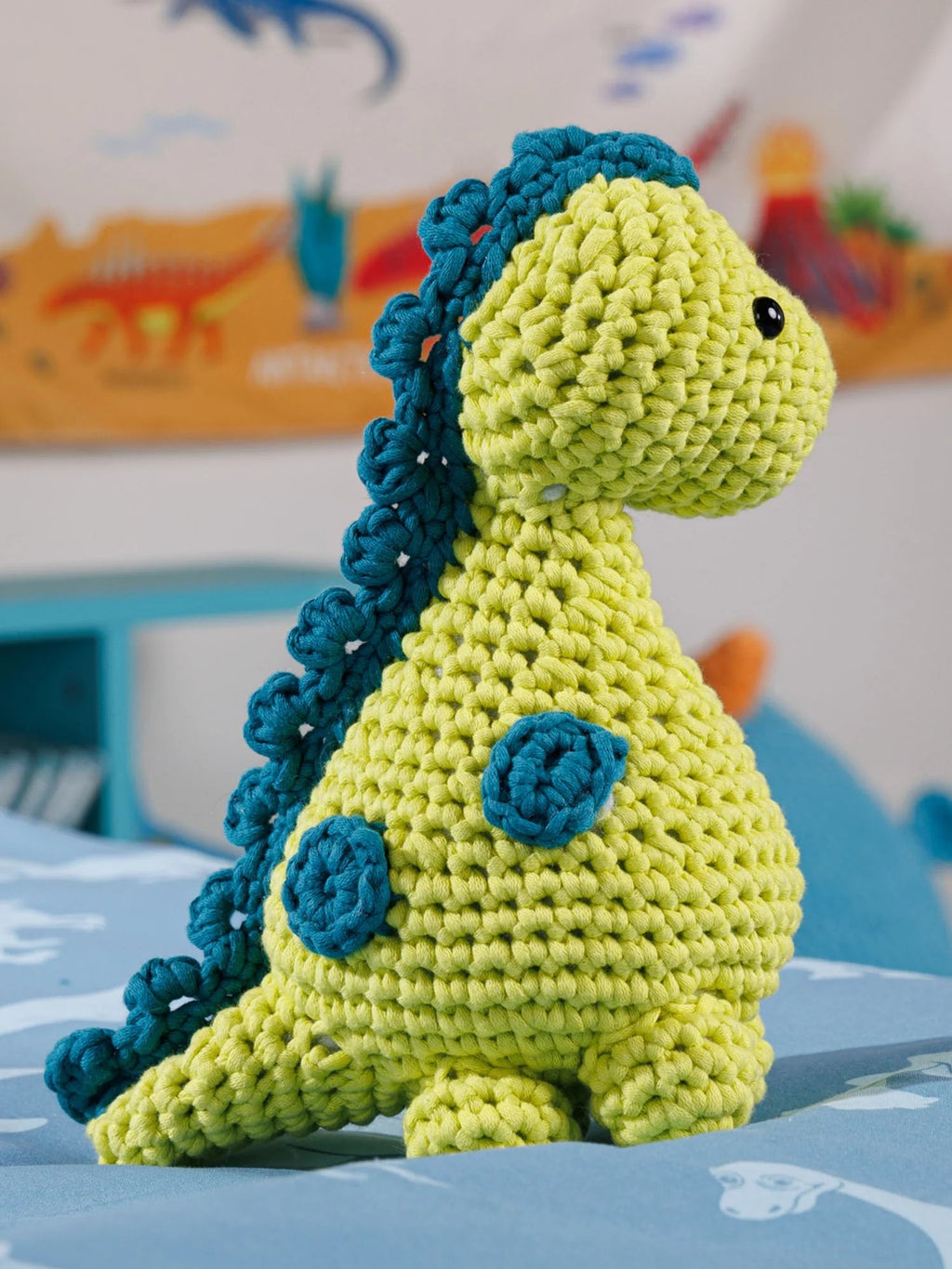 Crochet Dino Buddy by Bernat Design Studio