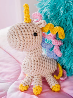 Crochet Unicorn Friend by Bernat Design Studio