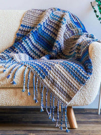 Crochet Plaid Blanket