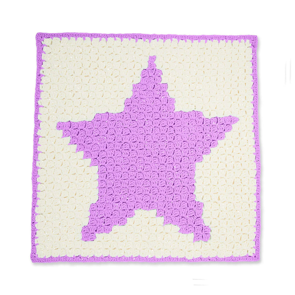 C2C Big Star Blanket Pattern