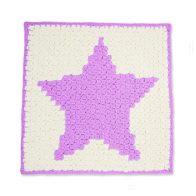 C2C Big Star Blanket Pattern
