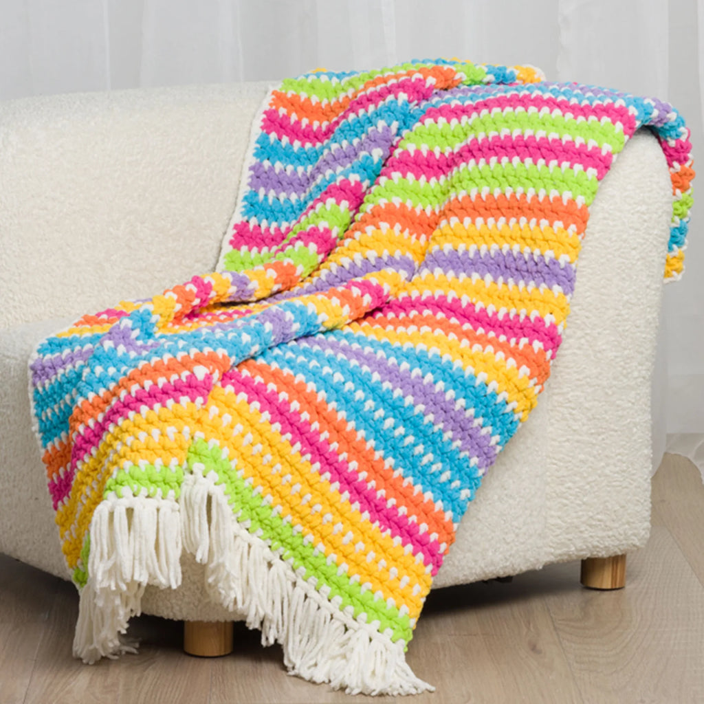 Feel the Colors Crochet Blanket