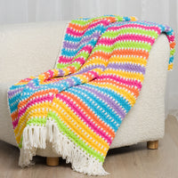 Feel the Colors Crochet Blanket