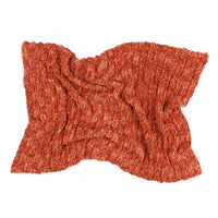 Mist-ical Crochet Ridges Throw by Yarspirations