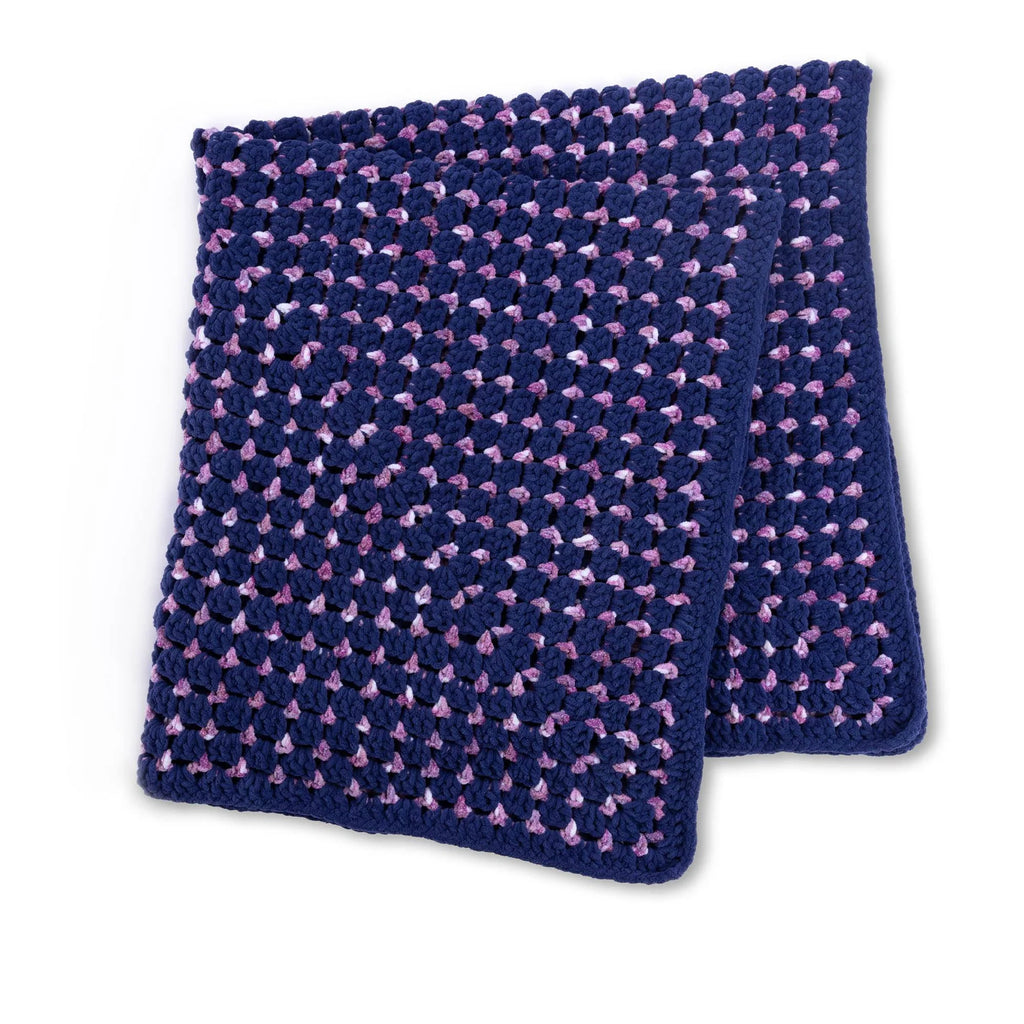 Crochet Brickwork Blanket