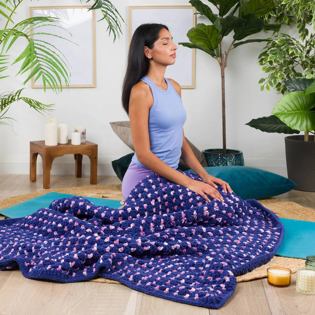 Crochet Brickwork Blanket