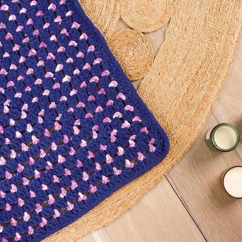 Crochet Brickwork Blanket