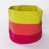Crochet Chroma Basket by Bernat Design Studio