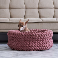 Crochet Pet Nap Nest