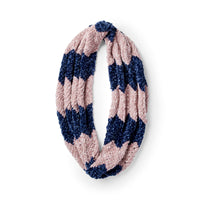 Knit Chevron Cowl by Bernat Design Studio