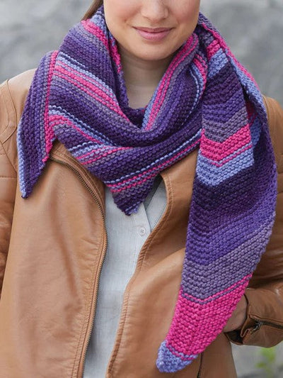 Triangle Shawl by Bernat Design Studio