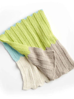 Bold Baby Knit Blanket