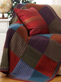 Harvest Colours Blanket #4379 by Bernat Design Studio