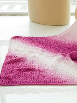 Garter Stitch Corner-to-Corner Knit Blanket