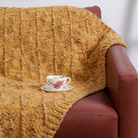 Diamond Texture Knit Blanket by Bernat Design Studio