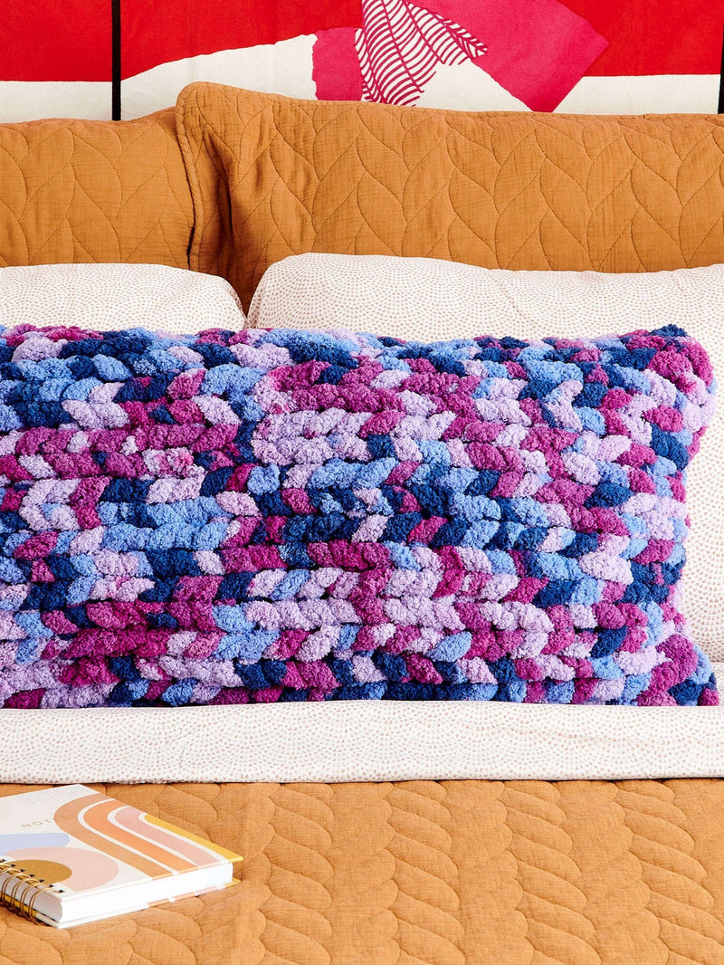 Table Knit Lumbar Pillow Cover