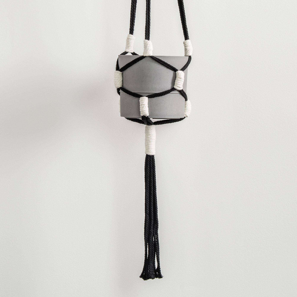 Craft Macrame Color Block Plant Hanger by Bernat Design Studio