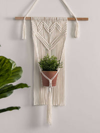 Craft Macrame Wall Hanging Planter by Bernat Design Studio