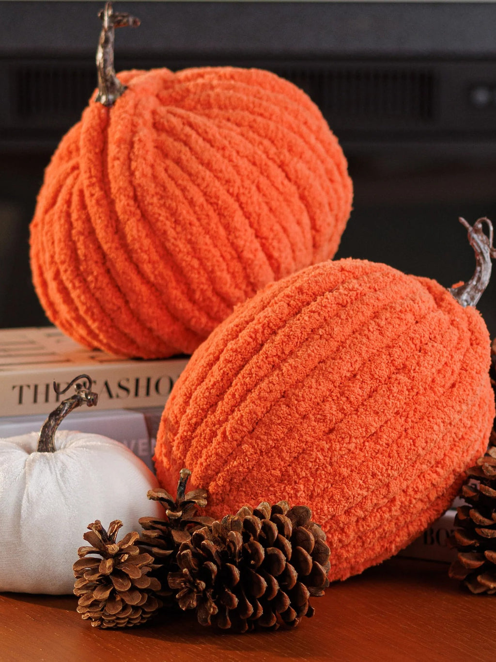Rustic Autumn Pumpkins Pattern