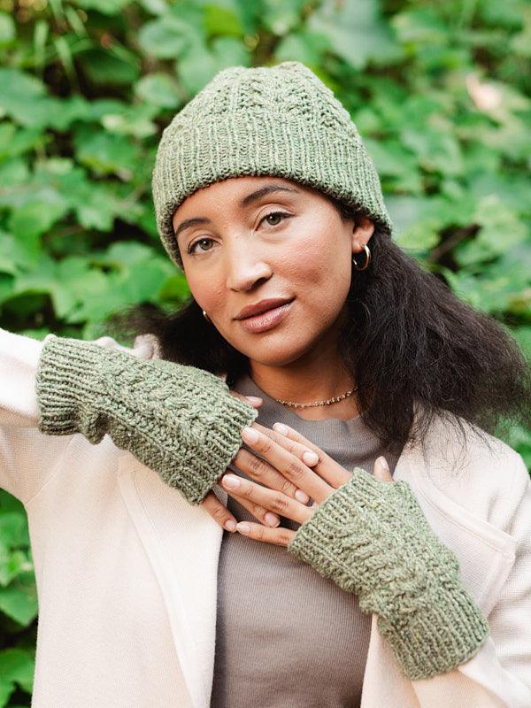 Back Bay Hat and Mitts by Åsa Buchta