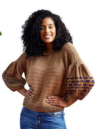 Balloon Sleeve Sweater by Gul Ozkurt – Wool and Company