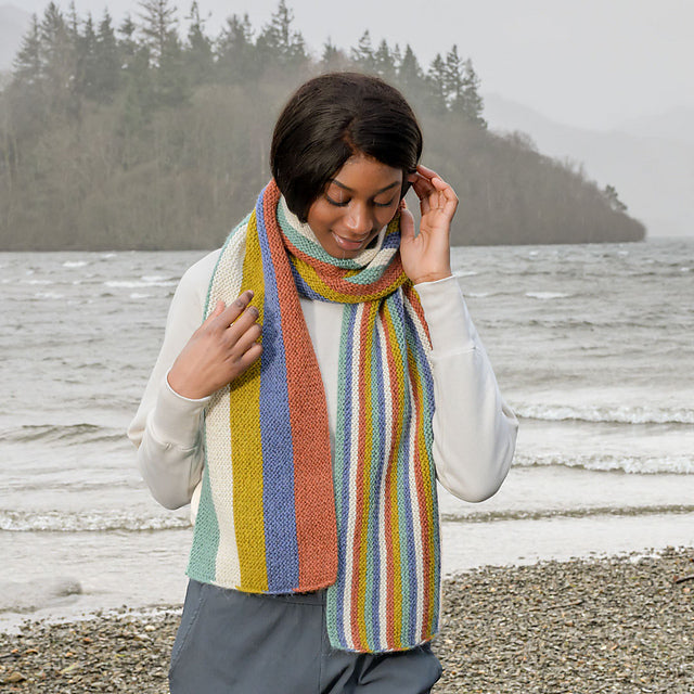 BandWidth Scarf by Becky Baker