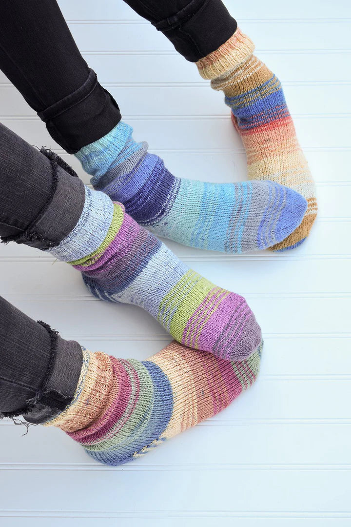 Basic Toe Up Sock by Universal Yarn