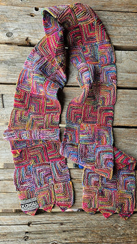 Basic Squares Scarf by Maie Landra