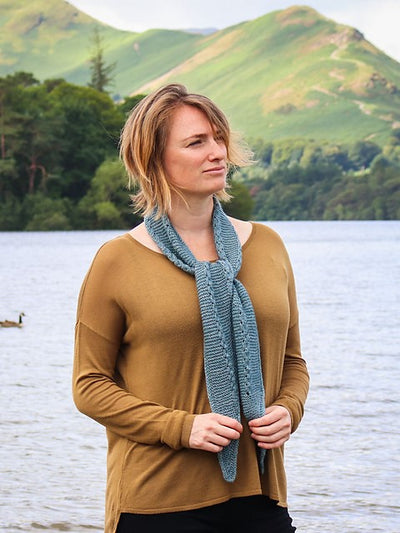 Bassenfell Scarf by The Fibre Co