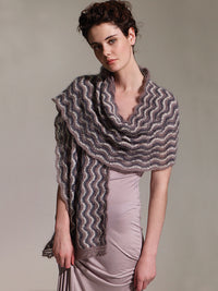 Beaded Kidsilk Haze Scarf by Lisa Richardson