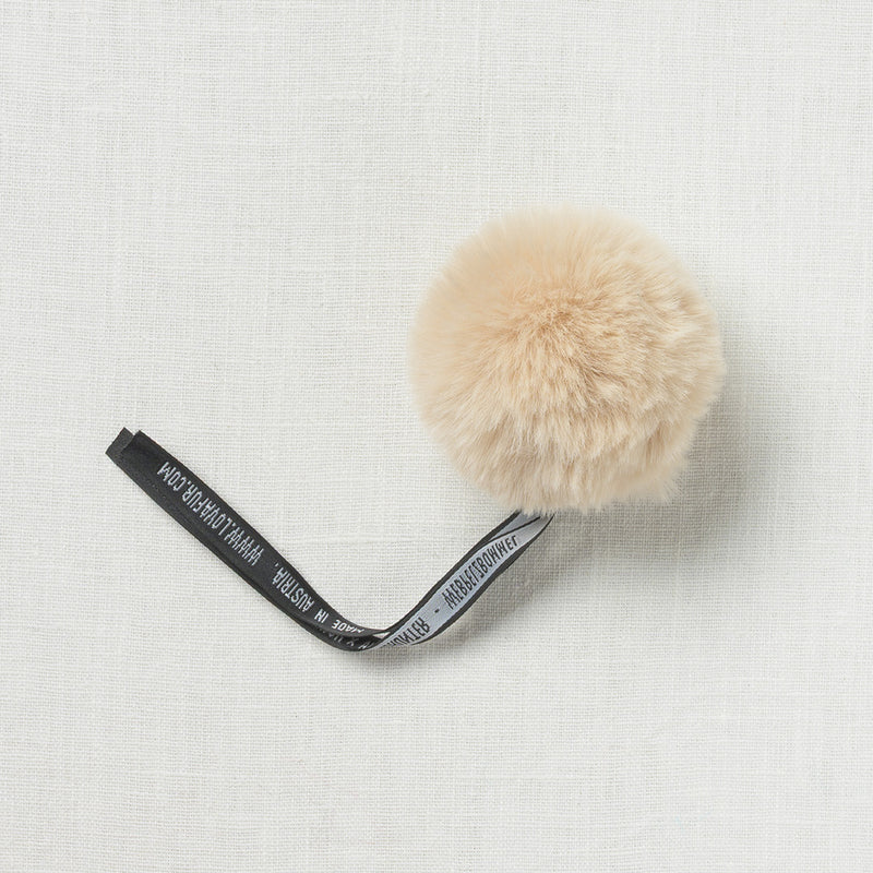 Lovafur Luxe Faux Fur Baby Pom Beige Rex