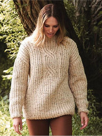 Bellwoods Textures & Cables Pullover by Svetlana Avrakh