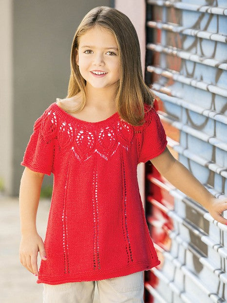 Berry Blossom Pullover by Universal Yarn