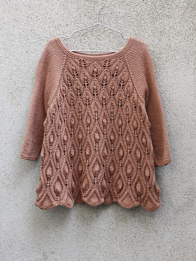 Peacock dress by Pernille Larsen