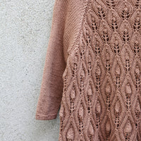 Peacock dress by Pernille Larsen